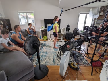 M-1 TV HULU Spot BTS - Thumb Heating